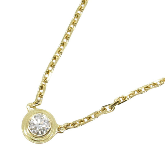 CARTIER Amour Necklace in 18K Yellow Gold with Diamonds