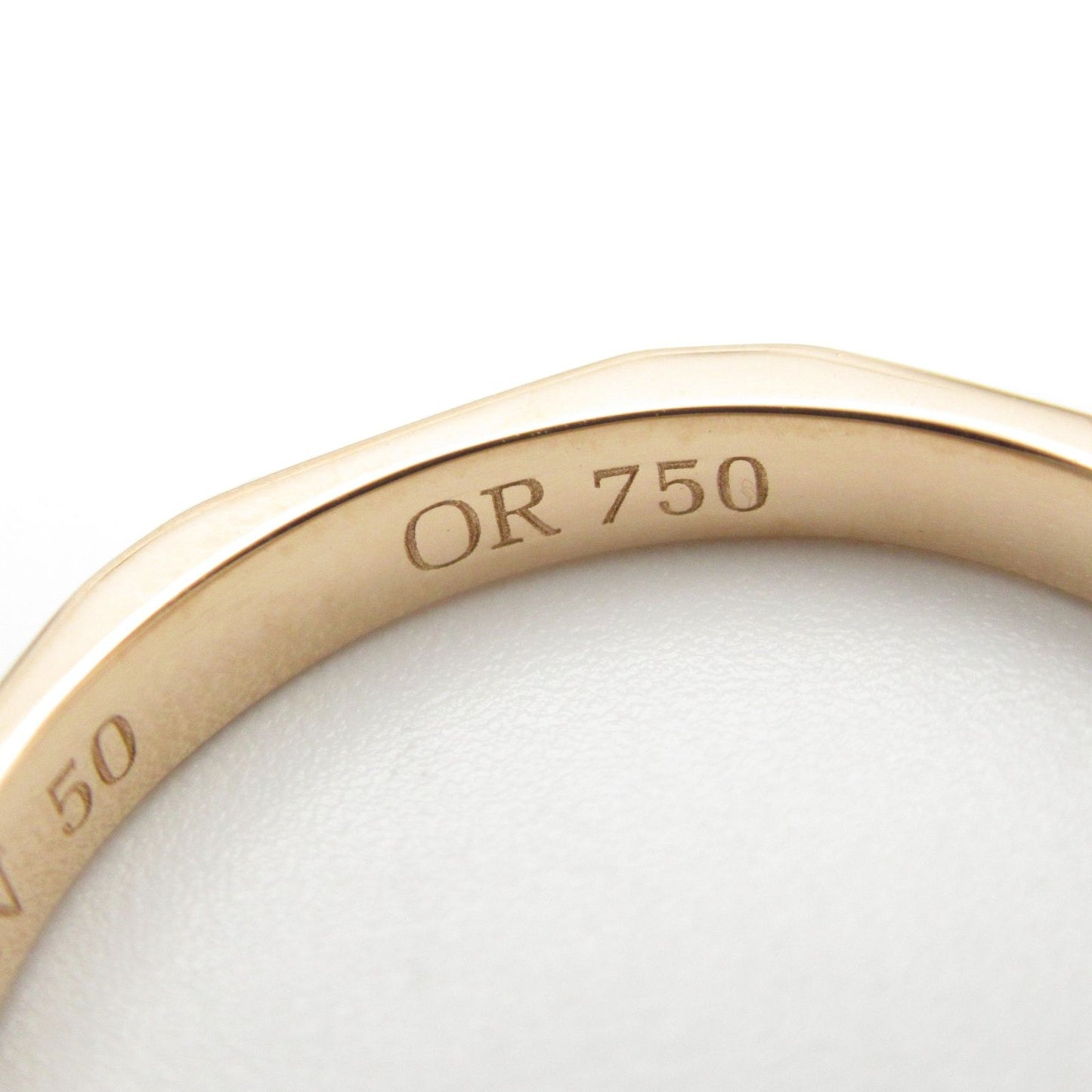 Boucheron Faceted Diamond Ring in 18K Pink Gold - Exquisite Elegance