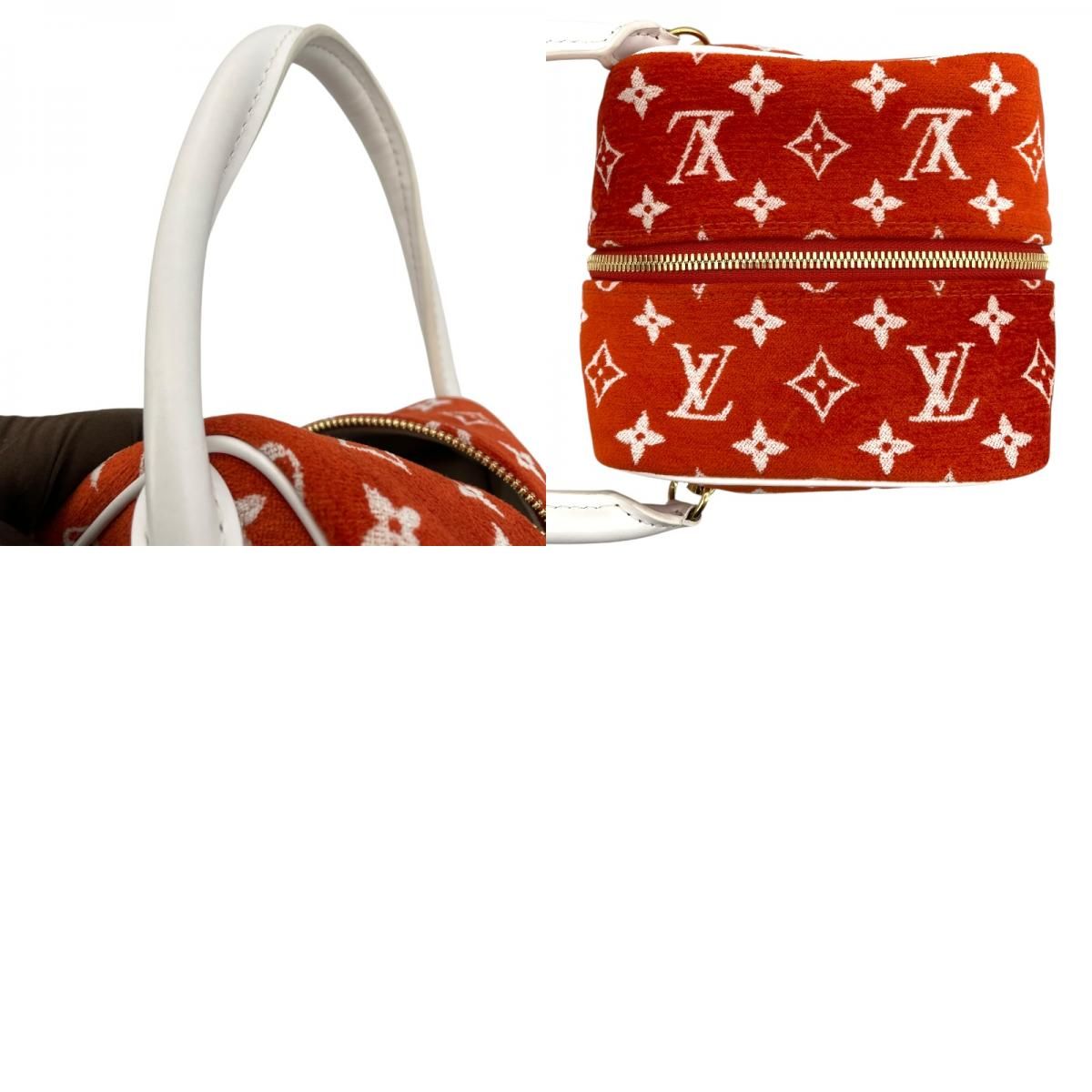 Louis Vuitton LV Match Square Bag - Orange Monogram Jacquard