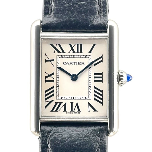 Cartier Tank Must LM WSTA0041 - Exquisite White Dial Quartz Watch