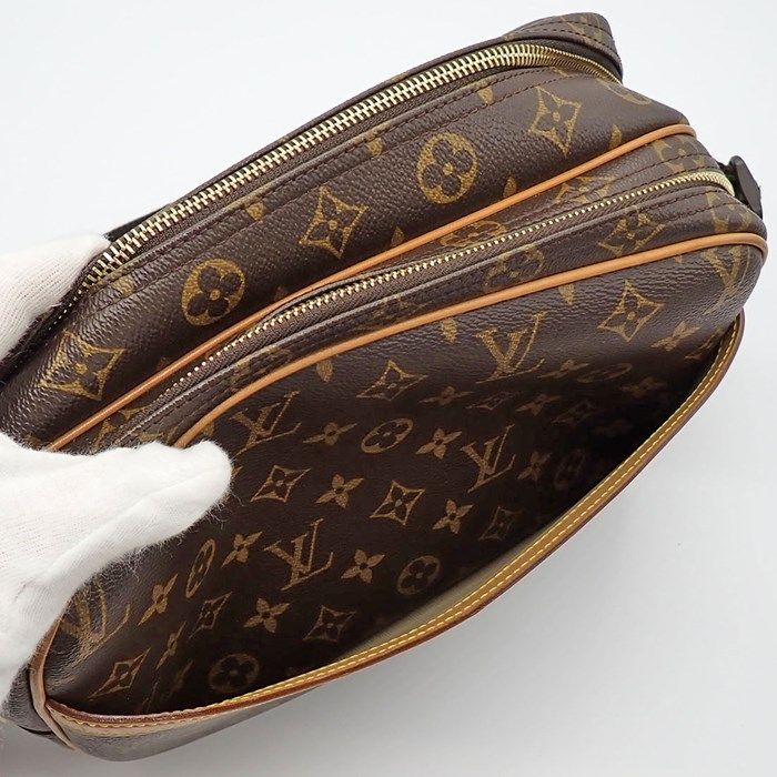 Louis Vuitton Reporter PM Shoulder Bag - Monogram Canvas, Brown