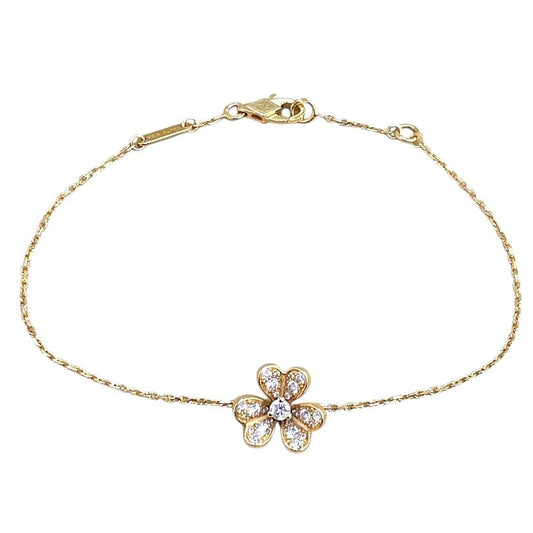 Van Cleef & Arpels Frivole Mini Bracelet in K18 Gold