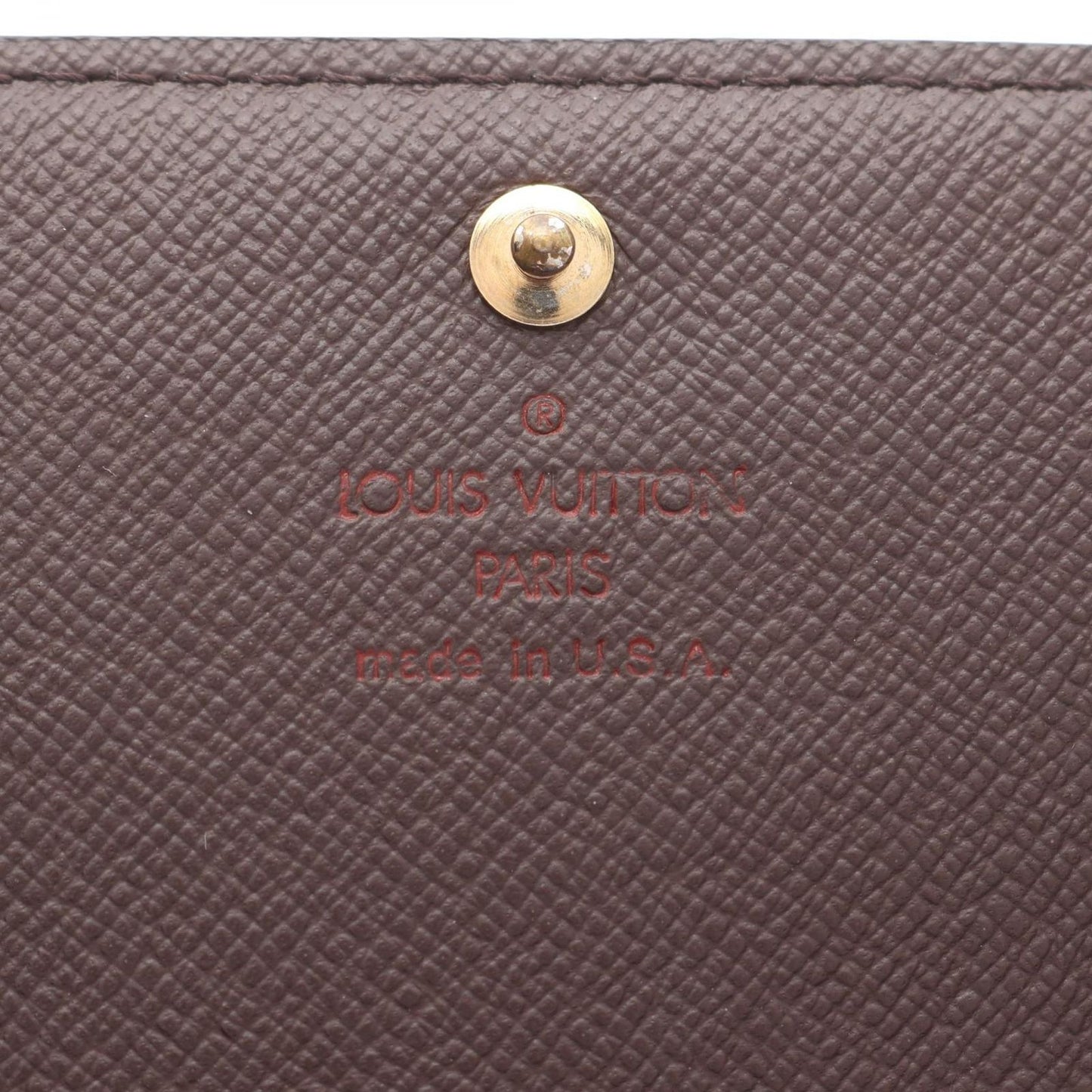 Louis Vuitton Damier Ebene Portefeuille Trésor Wallet - Exquisite Craftsmanship