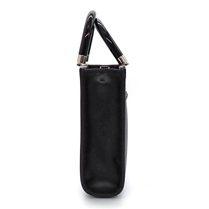 Fendi Sunshine Shopper Small Black Leather Handbag - A-Grade Condition