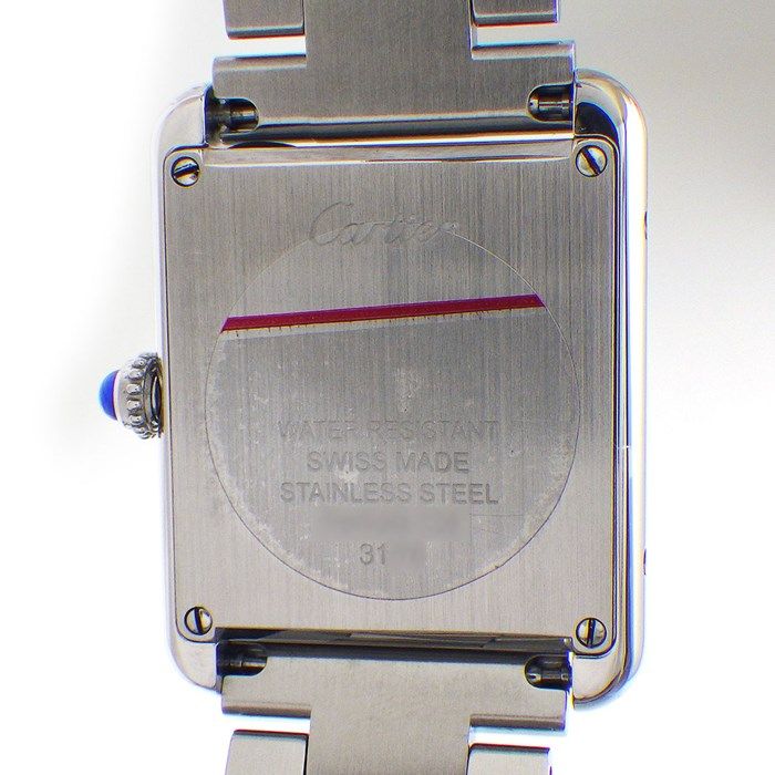 Cartier Tank Solo SM W5200013 - Exquisite Silver Dial Watch