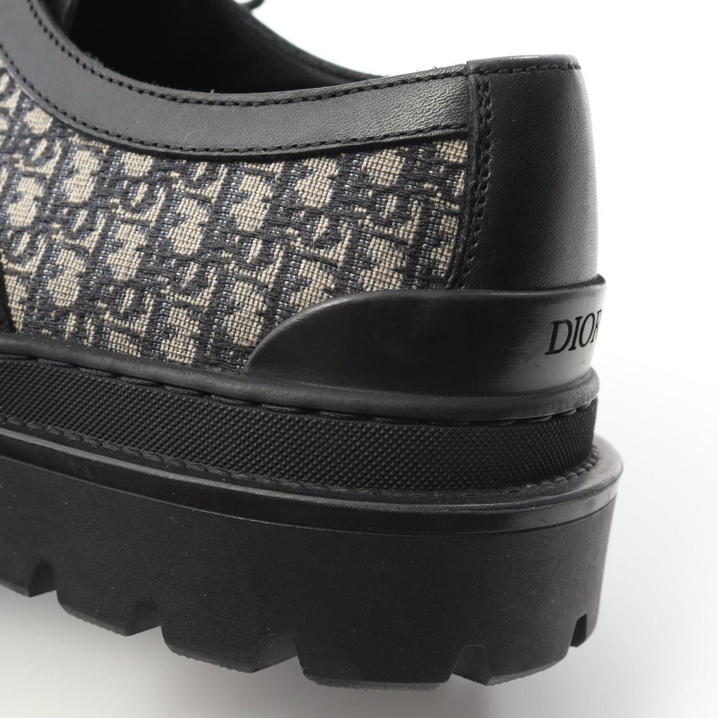 Dior Explorer Derby Shoes - Exquisite Leather & Canvas Design