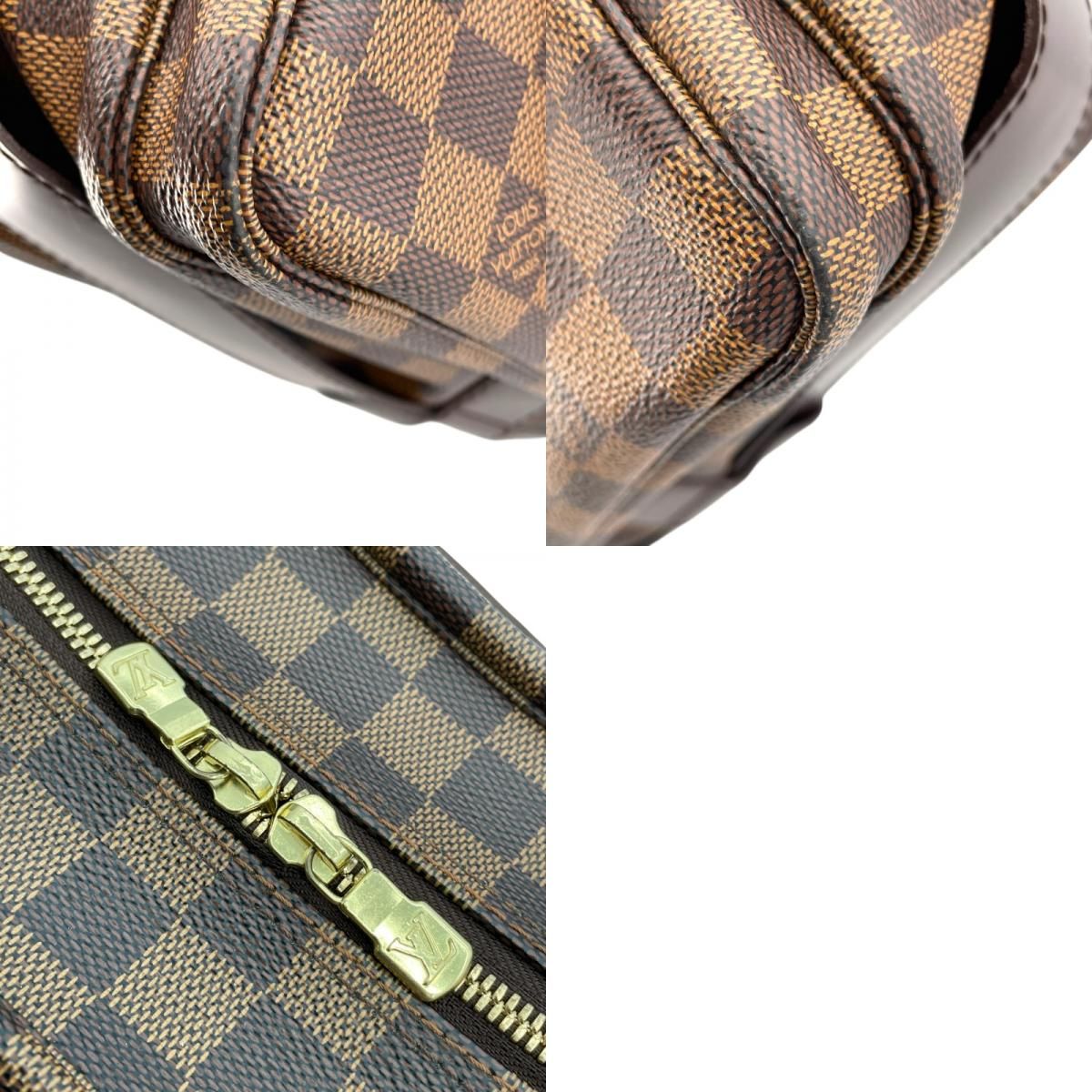 Louis Vuitton Naviglio N45255 Brown Damier Shoulder Bag for Women