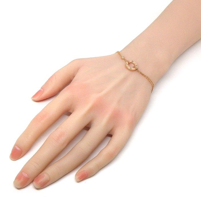 Cartier Love Bracelet B6063600 with Diamonds in K18 Pink Gold