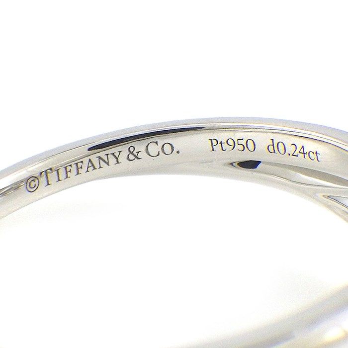 Tiffany & Co. Victoria Vine Ring with Diamonds - 0.24ct PT950