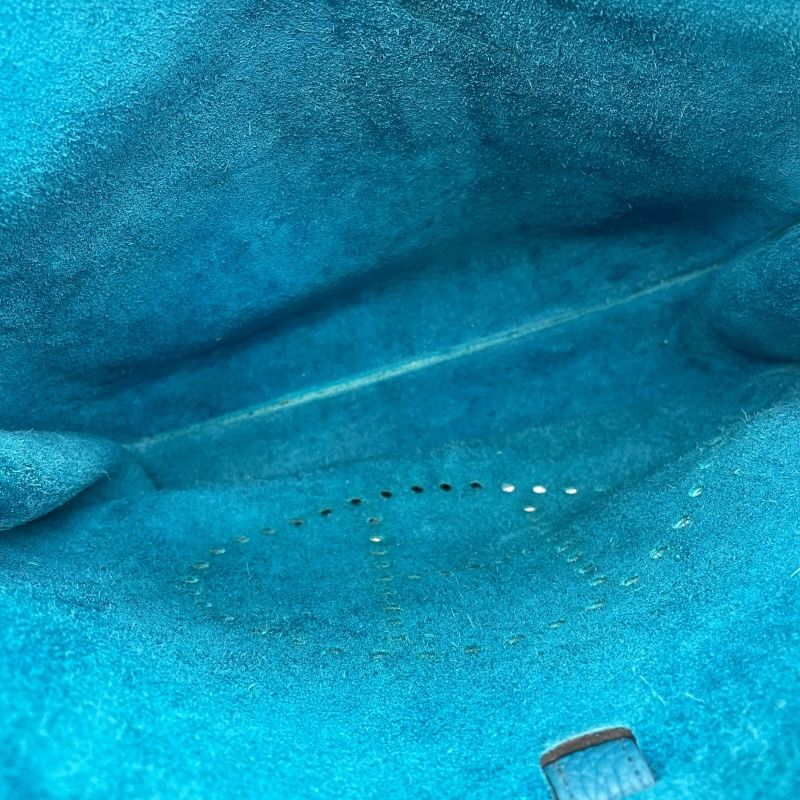 HERMES Evelyne III GM Cobalt Togo Leather Shoulder Bag