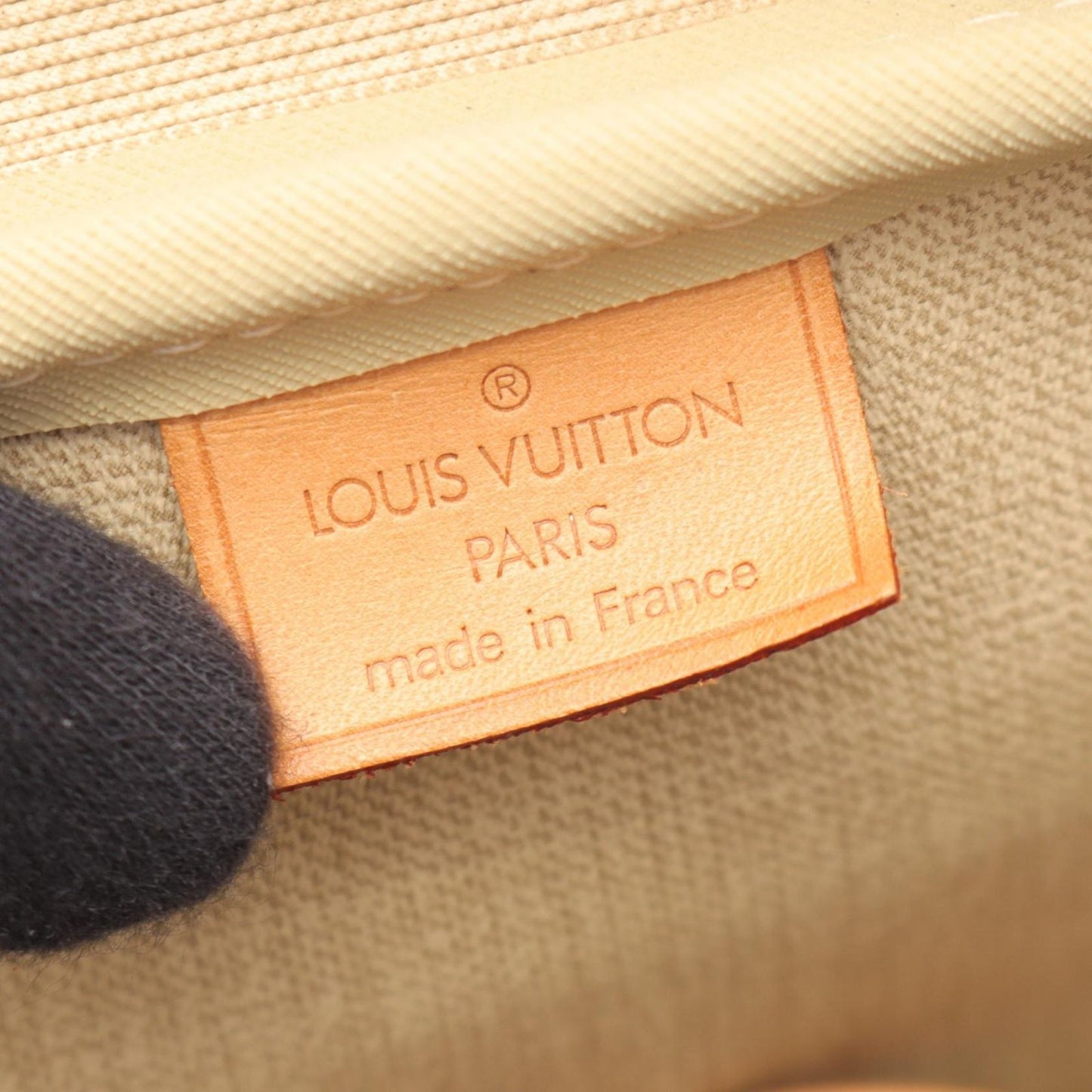 Louis Vuitton Deauville Bowling Vanity Monogram Handbag - Timeless Elegance