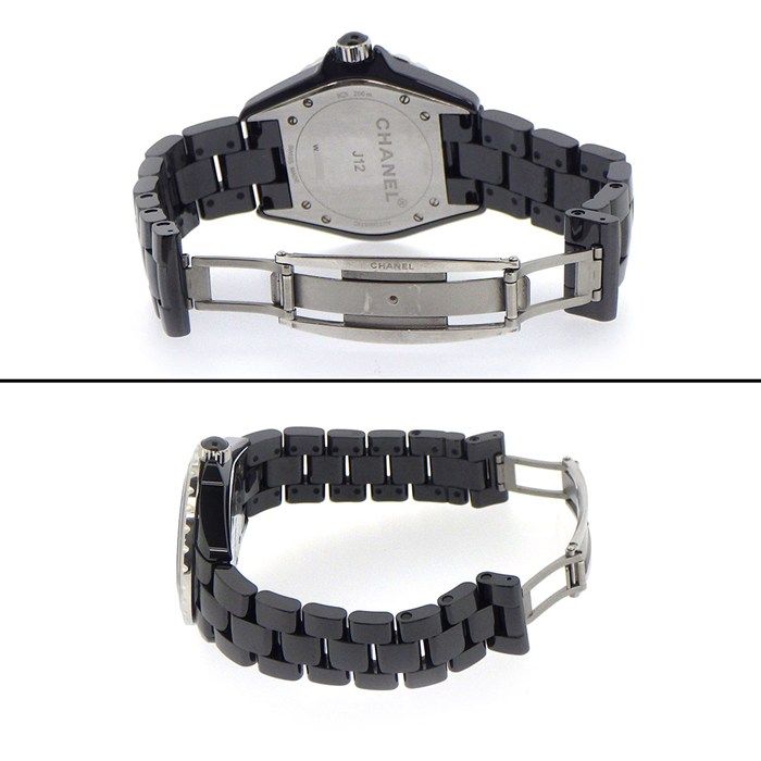 Chanel J12 H0685 Automatic Watch - Black Ceramic & Stainless Steel