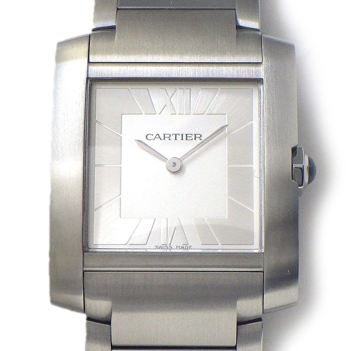 Cartier Tank Française MM WSTA0086 - Limited Edition Silver Dial