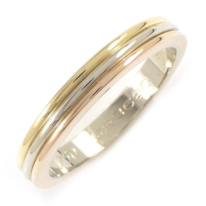 Cartier Vendôme Trinity Wedding Ring in Three Colors - K18 Gold
