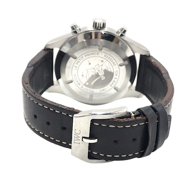 IWC Pilot's Watch Chronograph Petit Prince IW377706 - Blue & Silver