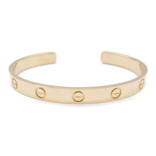 Cartier Love Open Bracelet in K18 Pink Gold - Timeless Elegance