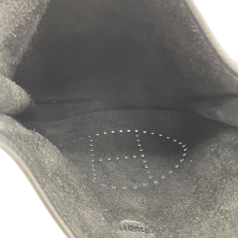 HERMES Evelyne 3PM Black Togo Leather Shoulder Bag - C Stamp