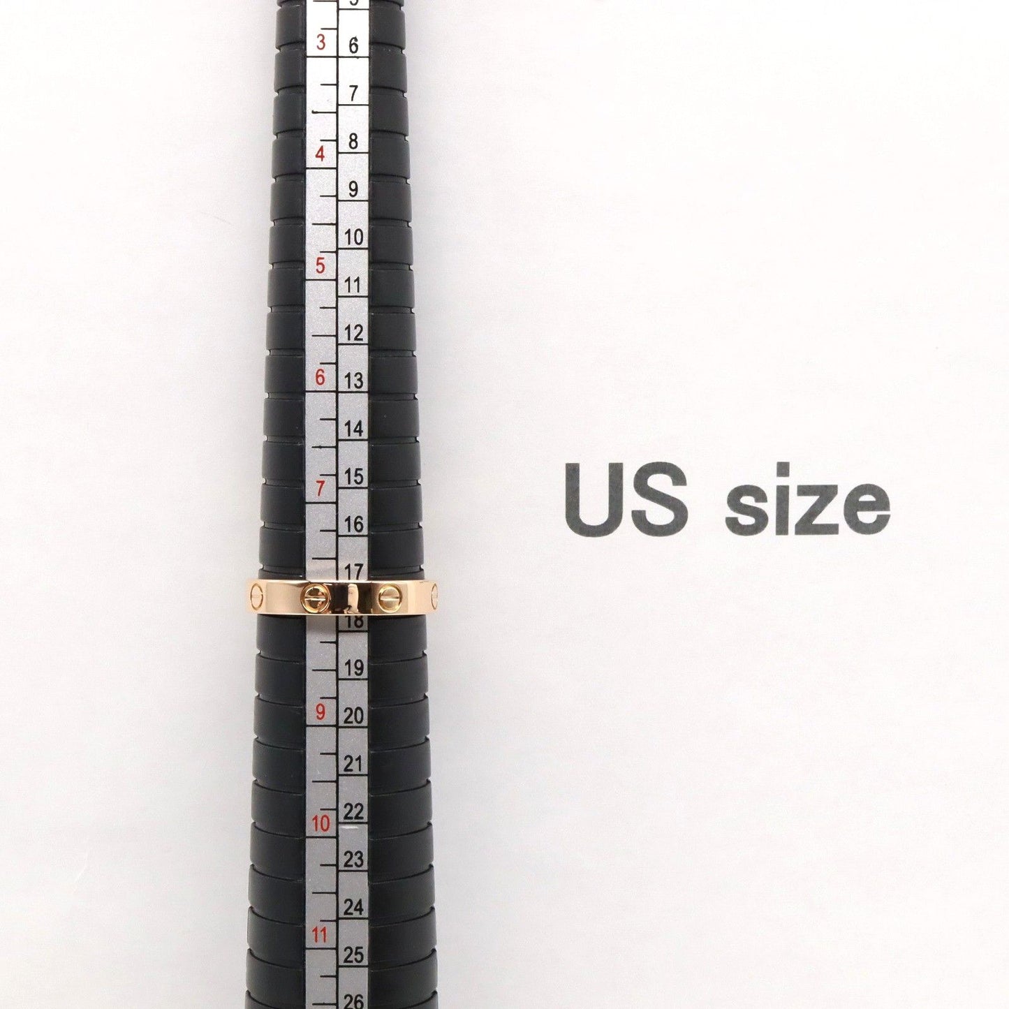 Cartier Mini Love Ring in 18K Pink Gold with Diamonds