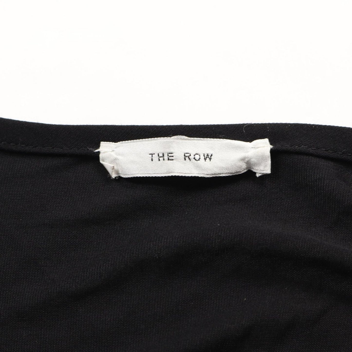 THE ROW Black Rayon Silk Dress - Exquisite Elegance