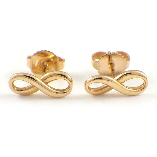 Tiffany & Co. Infinity Earrings in K18 Pink Gold - Exquisite Craftsmanship