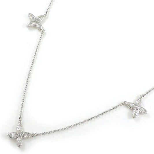 Tiffany & Co. Victoria Small 3-Motif Marquise Diamond Necklace