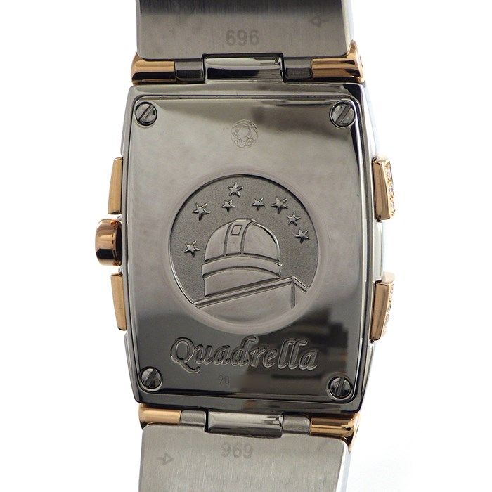 OMEGA Constellation Mini Quadrera 1283.79.00 with Diamond Bezel