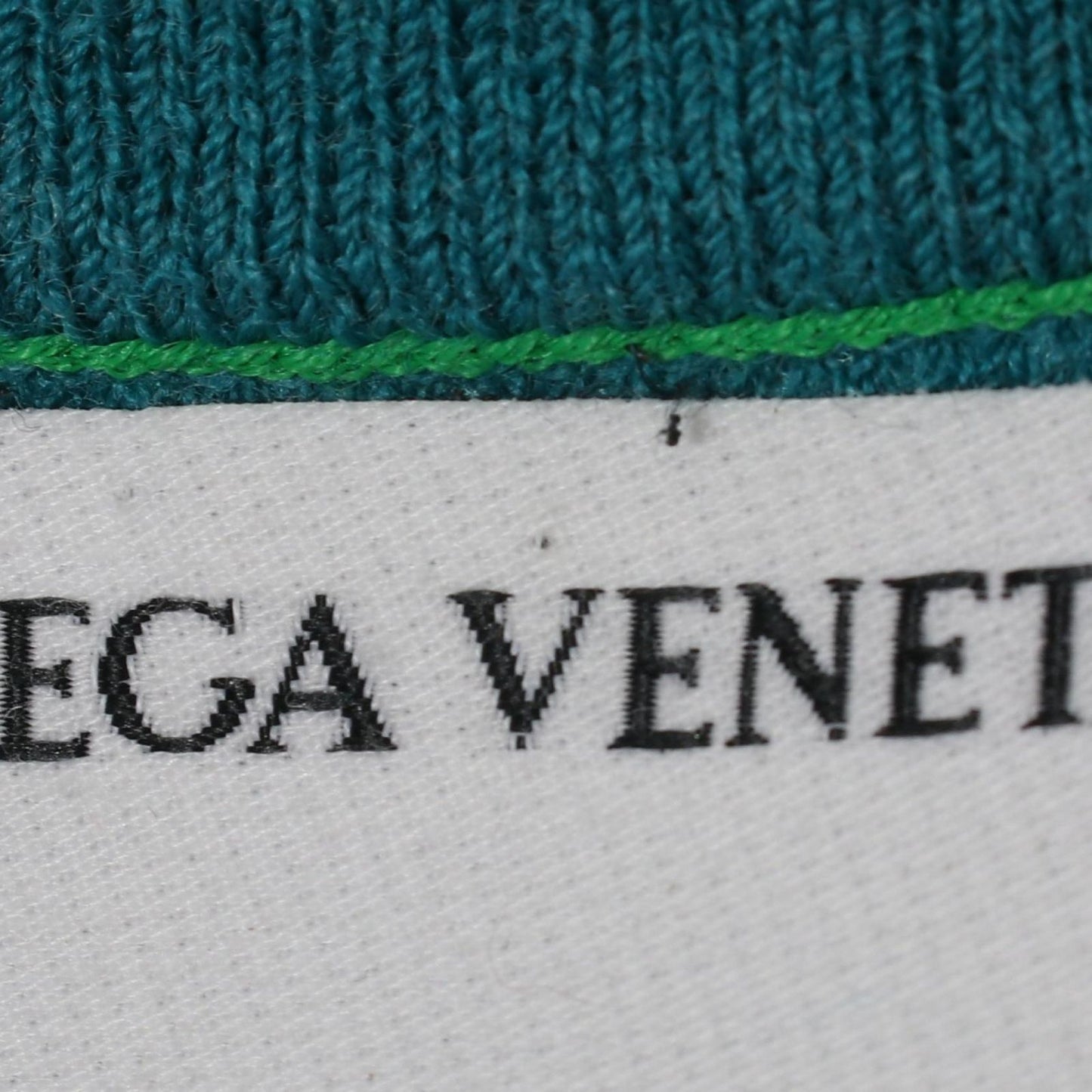 Bottega Veneta Rib Knit Polo Shirt in Green Wool - Size S