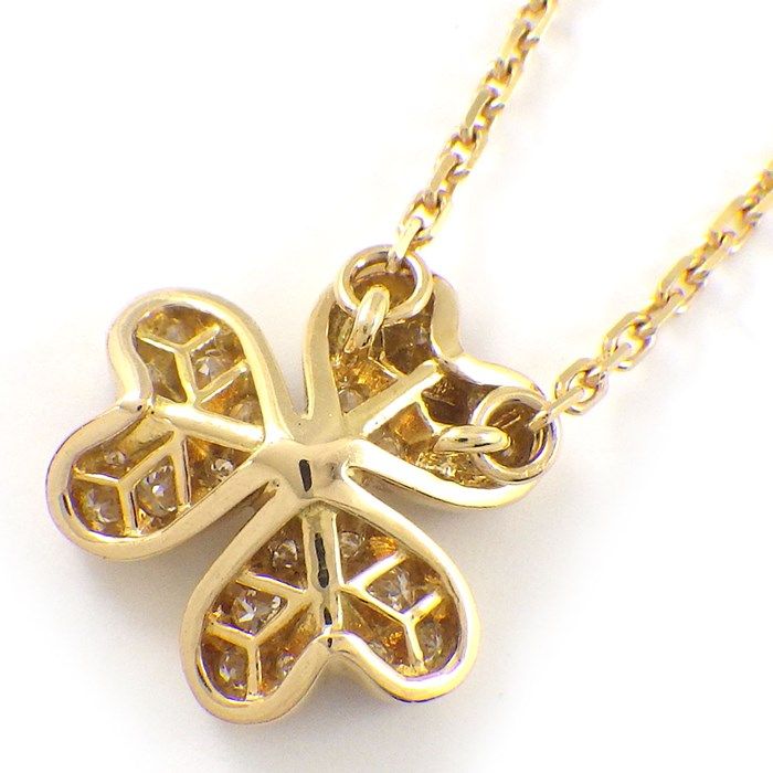 Van Cleef & Arpels Frivole Mini Necklace with Diamonds in K18YG