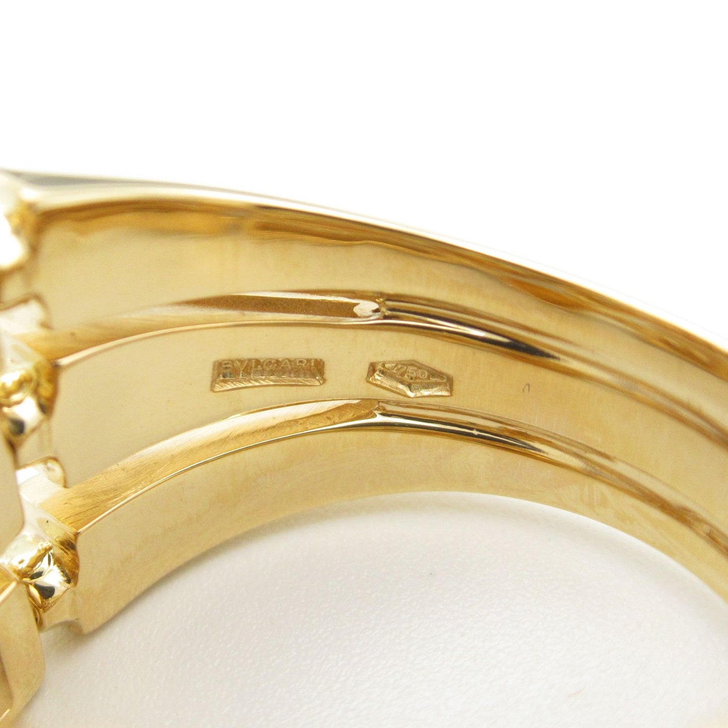 BVLGARI Allegra Diamond Ring in 18K Yellow Gold - Exquisite Craftsmanship