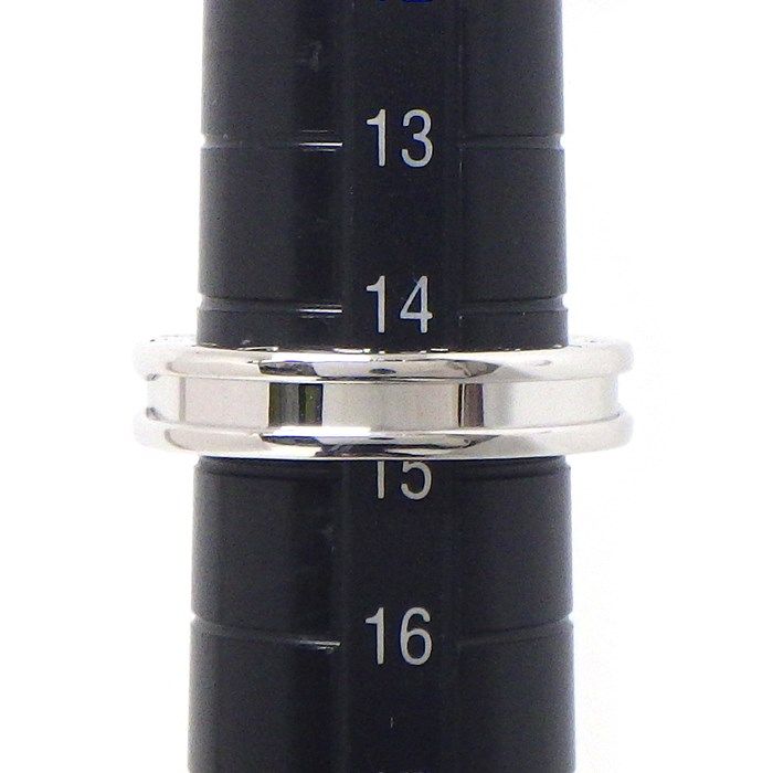 BVLGARI B-zero1 Ring in K18 White Gold - Exquisite Craftsmanship