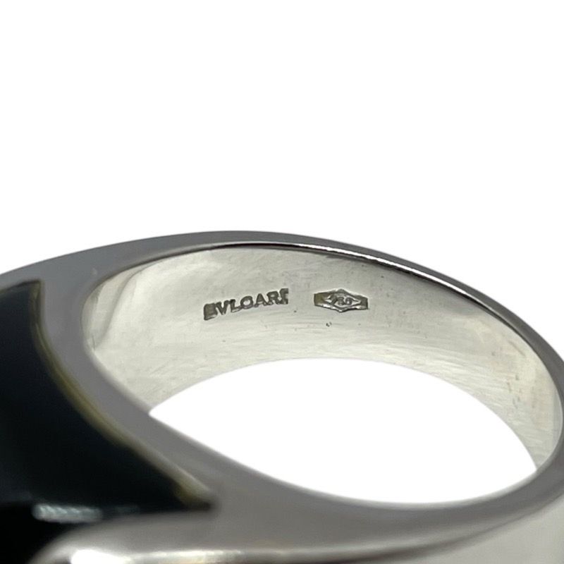 BVLGARI Trunk Ring in 750WG - Exquisite Women's Jewelry