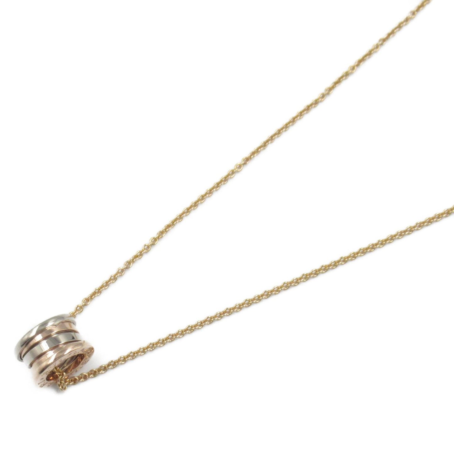BVLGARI B-zero1 Perfect Mistake Necklace in K18 Pink & White Gold