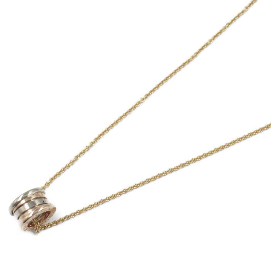 BVLGARI B-zero1 Perfect Mistake Necklace in K18 Pink & White Gold