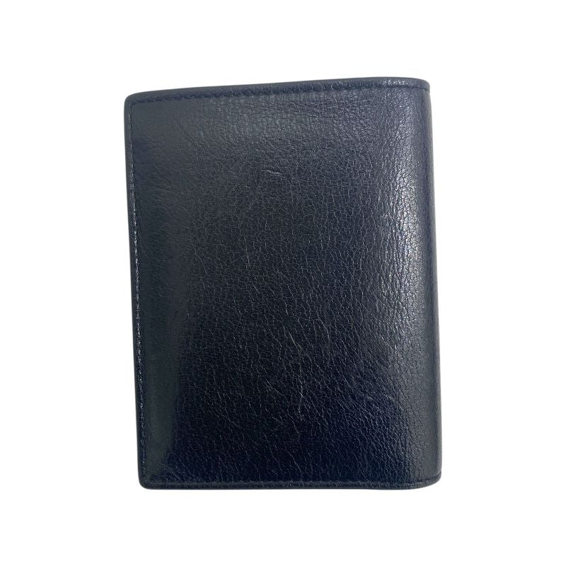 Saint Laurent Black Leather Card Case - Timeless Elegance