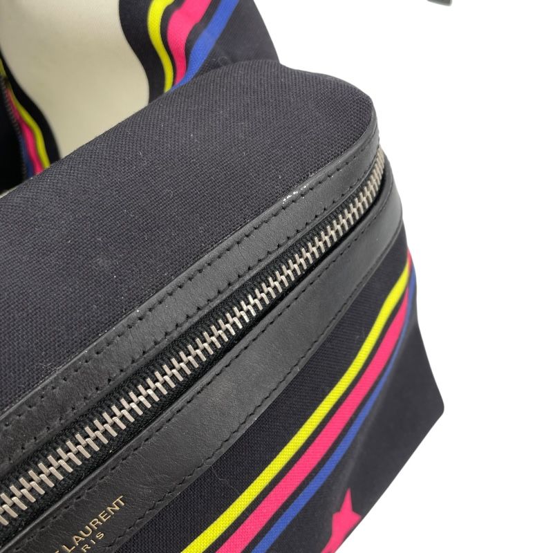 Saint Laurent City Backpack - Multi-Color Dinosaur Canvas