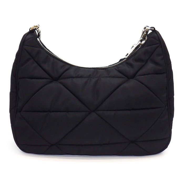 Prada Padded Re-Nylon Shoulder Bag in Black - Timeless Elegance