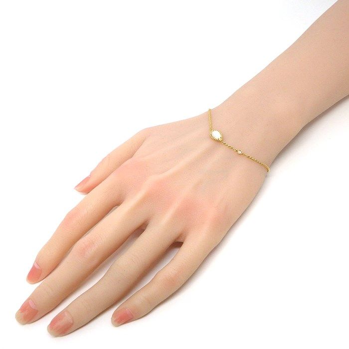 BOUCHERON Serpent Bohème XS Bracelet with Diamond & White Shell