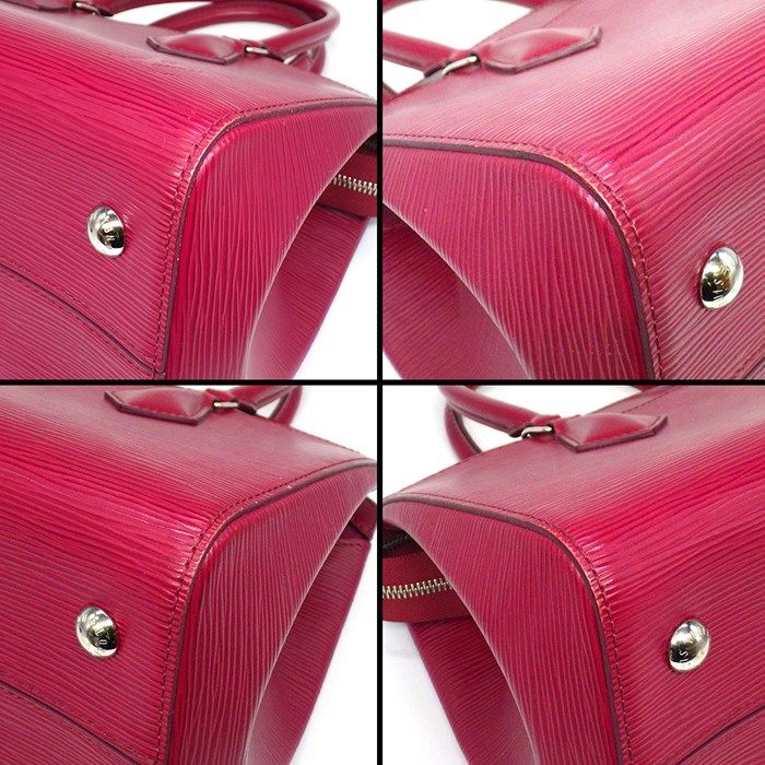 Louis Vuitton Suflo MM Handbag in Fuchsia Epi Leather - 2016