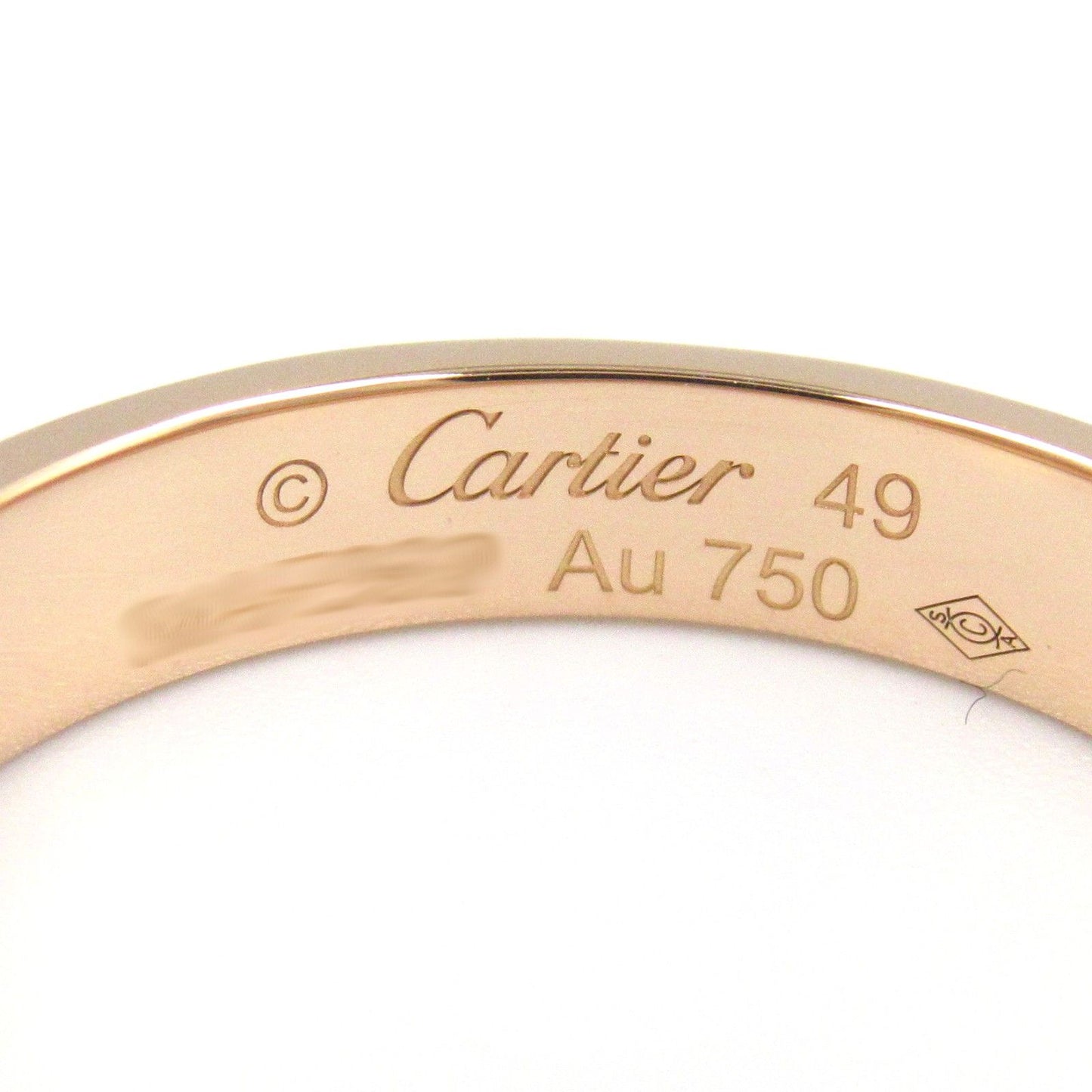 Cartier Mini Love Ring in 18K Pink Gold - Timeless Elegance