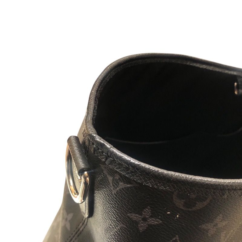 Louis Vuitton Weekend Tote NM M30937 Black Monogram Eclipse