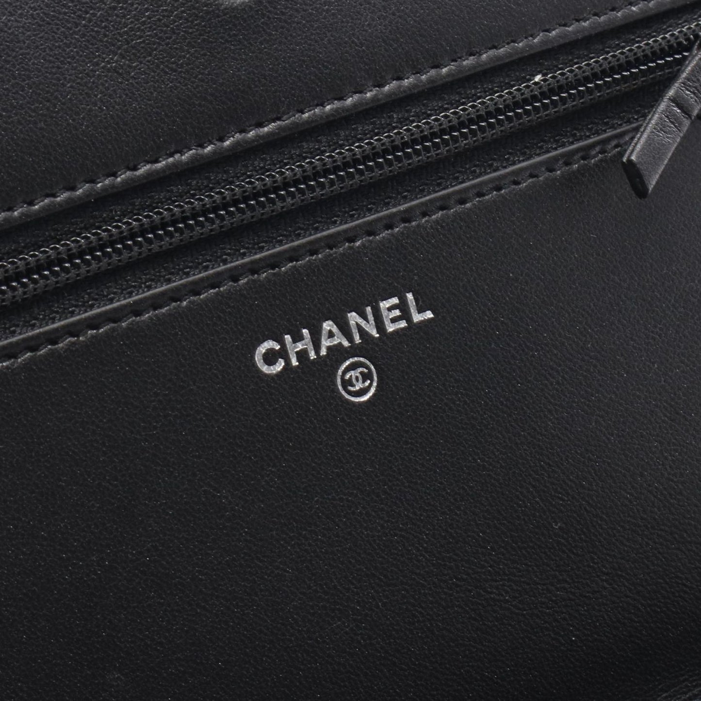 CHANEL Coco Mark Shoulder Bag AP0250 in Black Leather