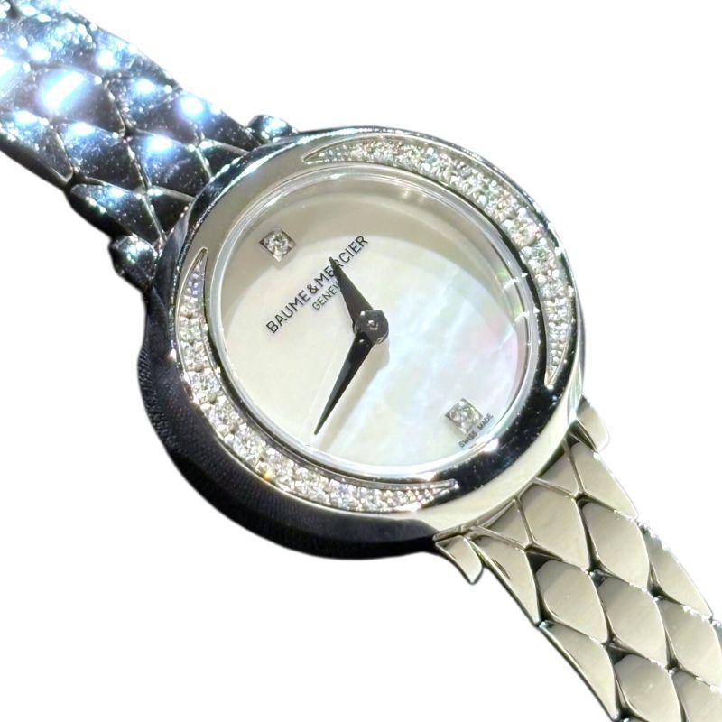 Baume & Mercier Promesse MOA10289 White Shell Ladies Watch