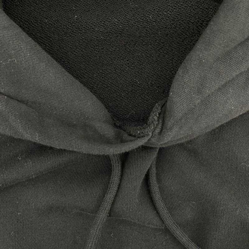 CELINE Logo Studded Black Cotton Sweatshirt - Size S