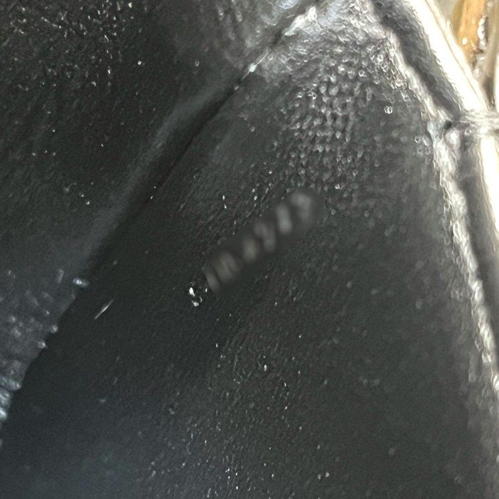 CELINE Triomphe Mini Buzas Claire Handbag in Black Shiny Calfskin