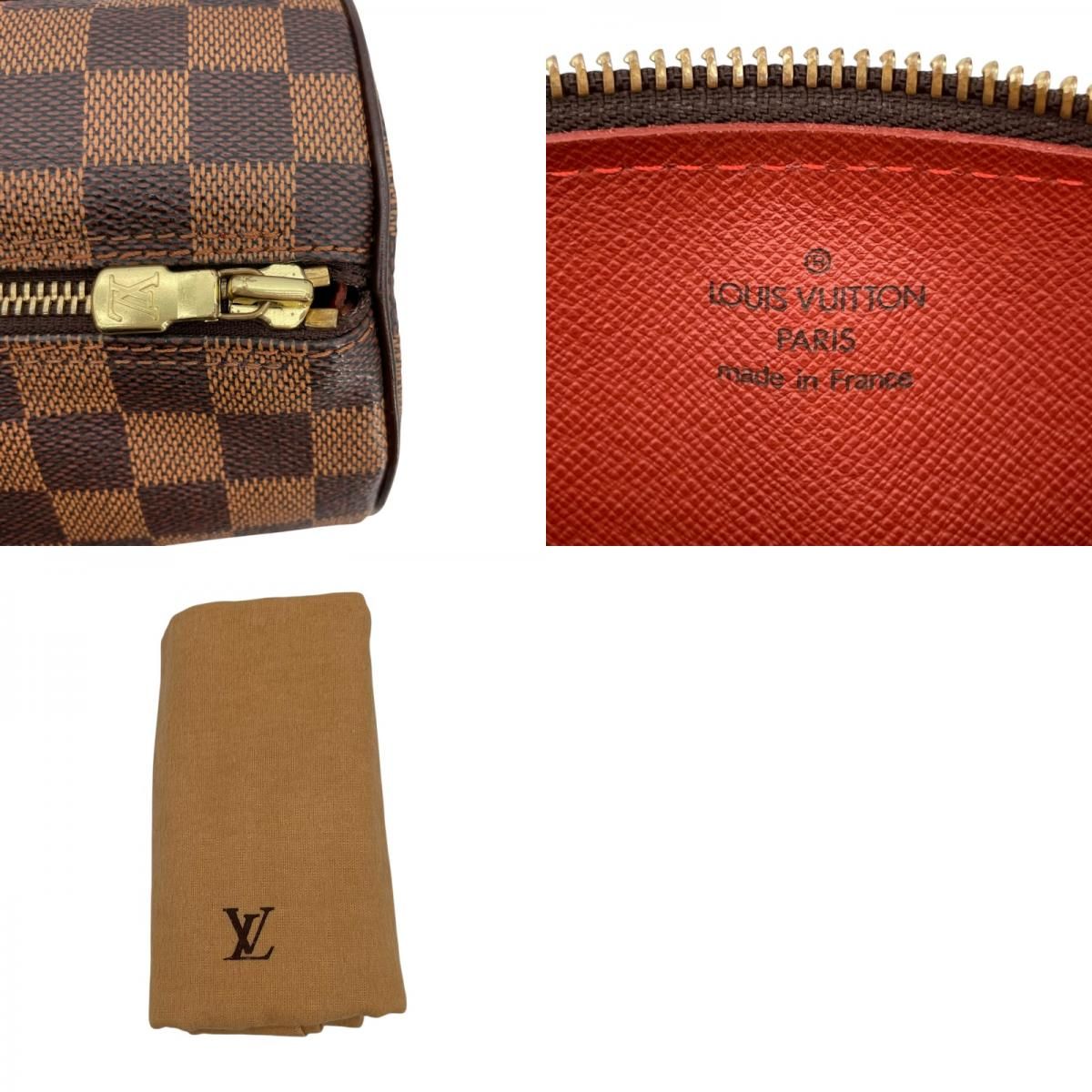 Louis Vuitton Papillon 26 Handbag in Brown Damier Canvas