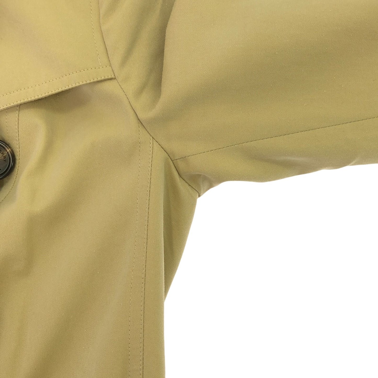Burberry Beige Cotton Trench Coat - Timeless Elegance