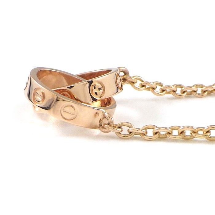 Cartier Love Necklace B7212300 in K18 Pink Gold - Exquisite Craftsmanship