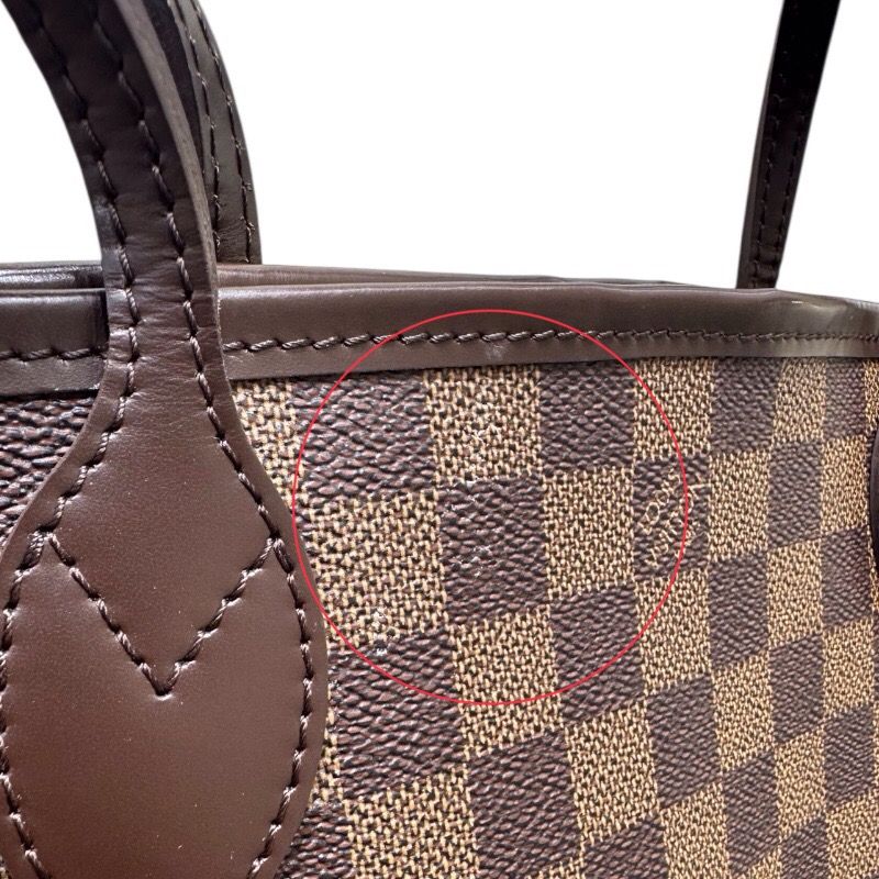 Louis Vuitton Neverfull PM Damier Canvas Handbag - Timeless Elegance