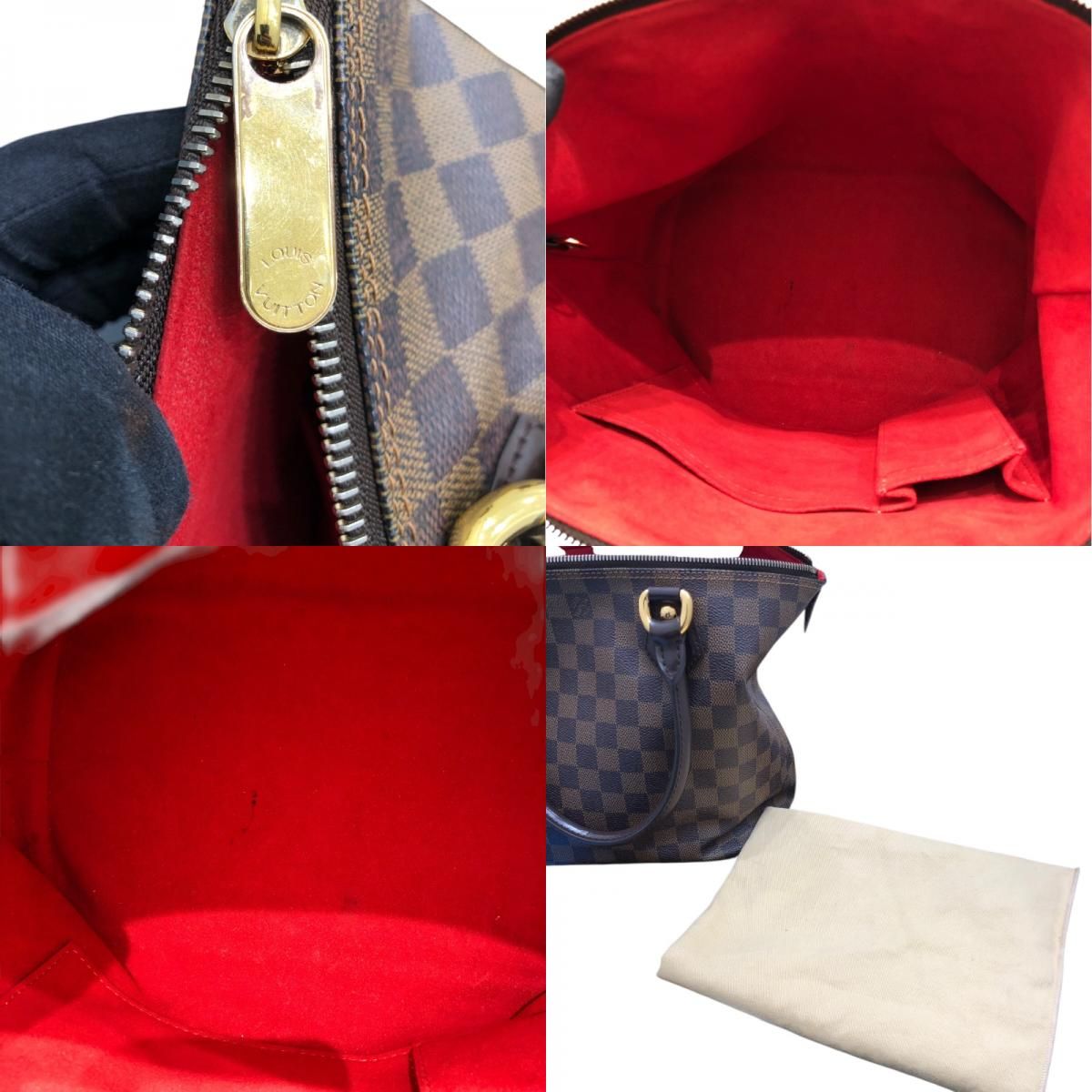 Louis Vuitton Saleya PM Brown Damier Canvas Tote Bag