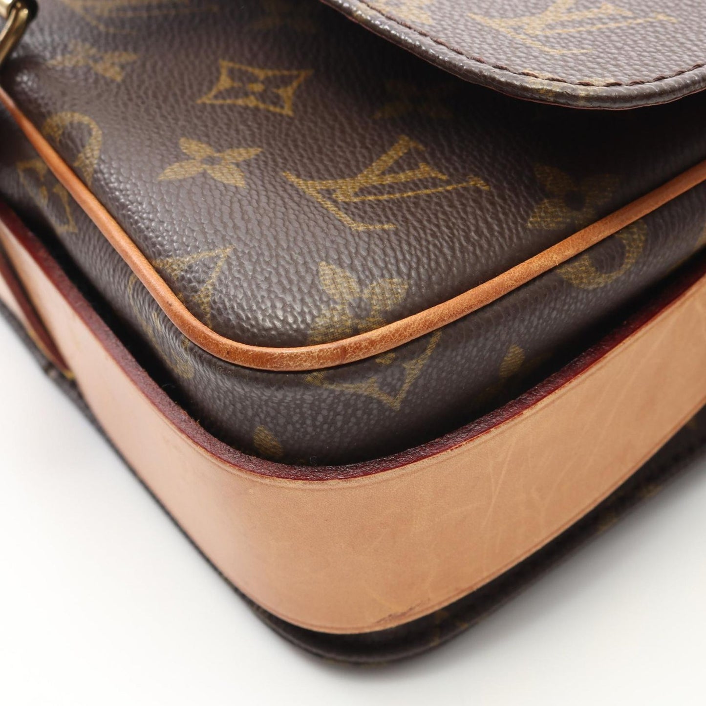Louis Vuitton Monogram Canvas Cartouchière MM Shoulder Bag